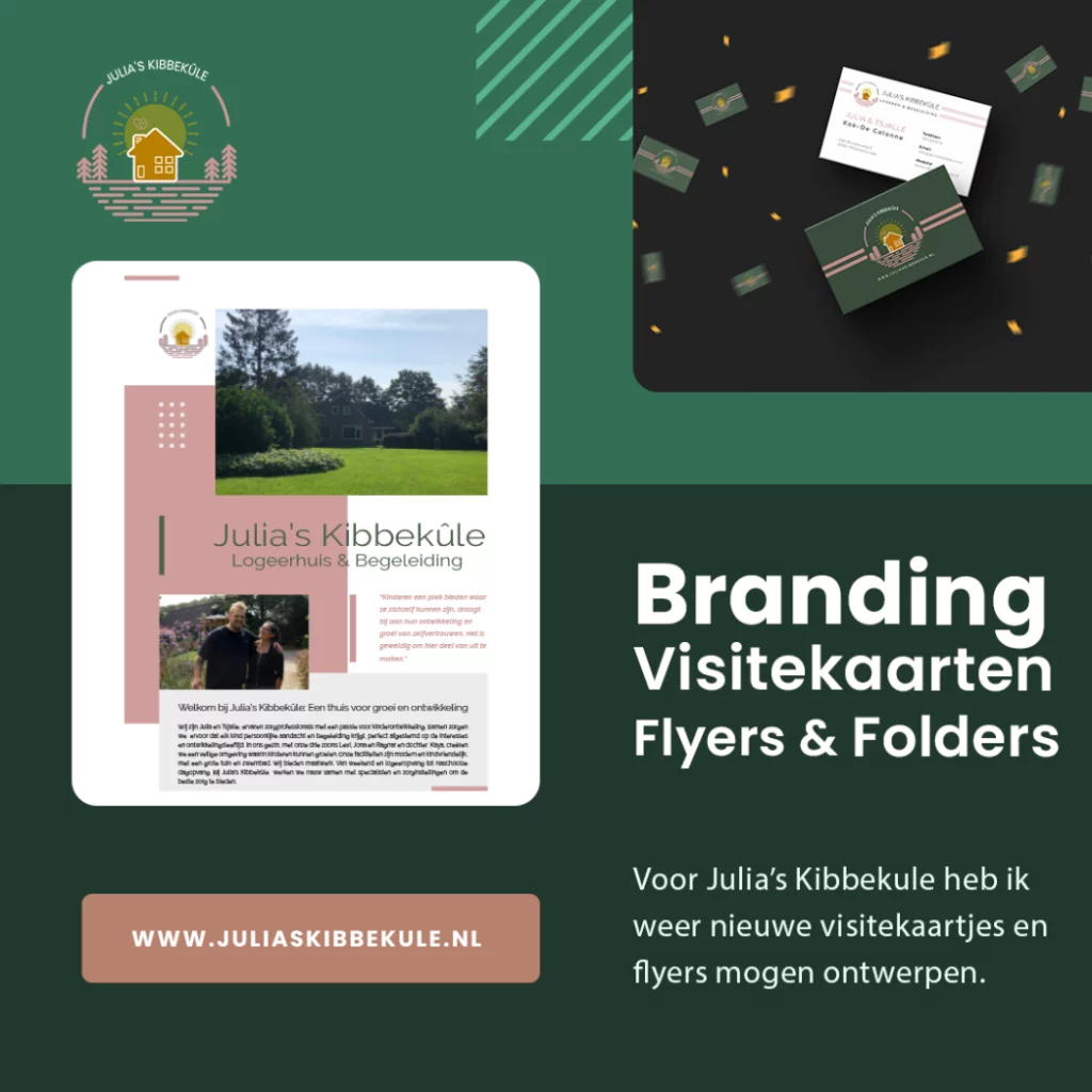 visitekaartjes voor julias kibbekule