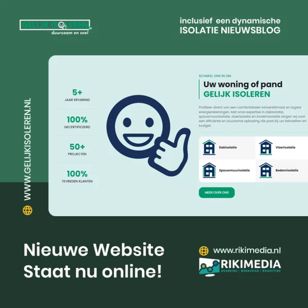 Gelijk isoleren website